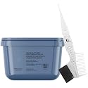 Igora Vario Blond Bleach Super Plus Power Hair Lightening Powder 450 grams and M Hair Designs Tint Brush Comb (Bundle), Off White Beauty & Personal Care M Hair Designs