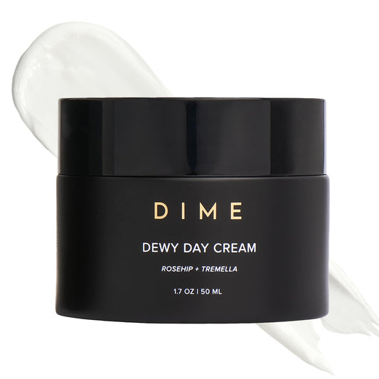 DIME Beauty Dewy Day Cream - Anti-Aging Hydrating Face Moisturizer with Rosehip Oil, Ceramides and Snow Mushroom for Dry and Combination Skin, Vegan Beauty and Personal Care DIME Default Title