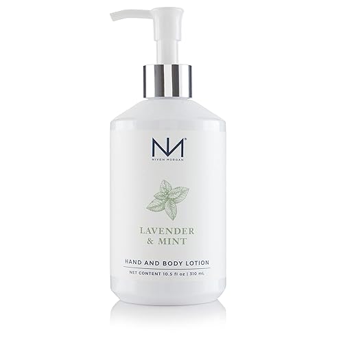 Niven Morgan Lavender & Mint Hand and Body Lotion 10.5 Fl.oz Beauty & Personal Care Niven Morgan
