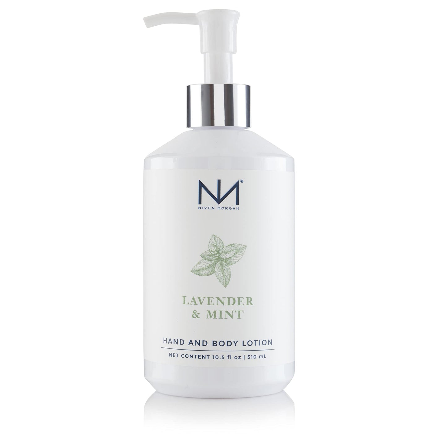 Niven Morgan Lavender & Mint Hand and Body Lotion 10.5 Fl.oz Beauty & Personal Care Niven Morgan
