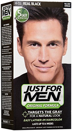 Just For Men Shampoo-In Hair Color - Real Black Beauty & Personal Care Just for Men