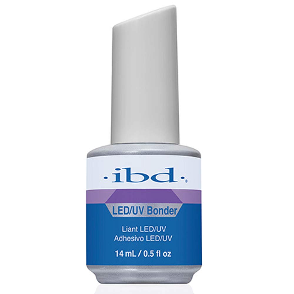 IBD LED/UV Bonder - Nail Primer for Gel Polish and Acrylic Nails, Nail Bonder for Long-Lasting Adhesion, 0.5 oz Beauty & Personal Care IBD