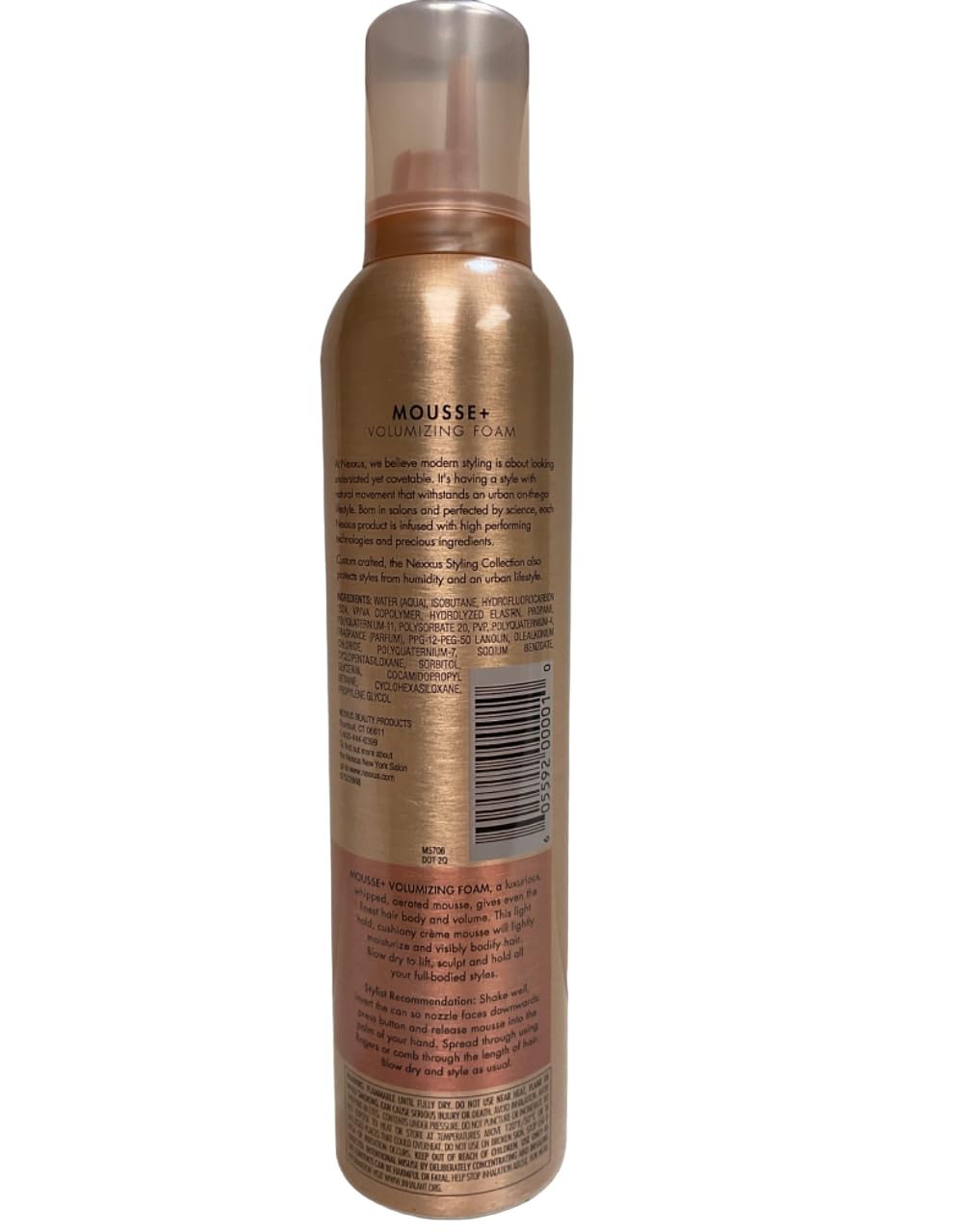 Nexxus Nexxus Styling Hair Mousse for Volume Medium Hold Mousse Pow, 10.6 FZ Beauty & Personal Care Nexxus