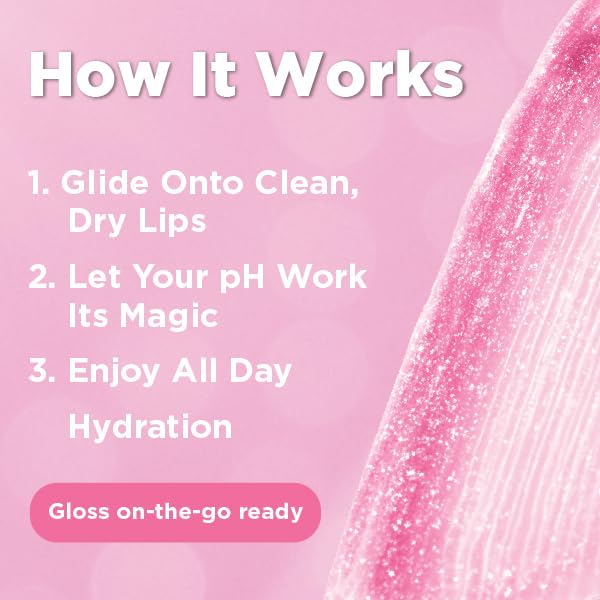 LIVAURA Shimmer Lip Gloss pH Activated, Glitter Lip Gloss for Women, Glossy, Shiny, Sparkly LipGloss, High-Shine Glittery Lipstick, Glimmer Sparkle Beauty & Personal Care LIVAURA