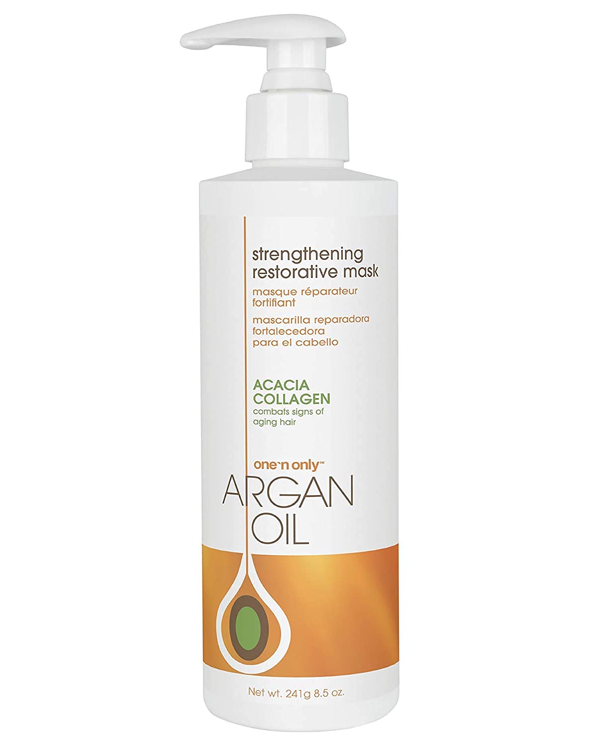 One 'n Only Hair Mask with Argan Oil, Strenghtening Restorative Mask, Helps Maintain Moisture Level for a Shiny Texture, Provides Color Protection Beauty & Personal Care One 'N Only