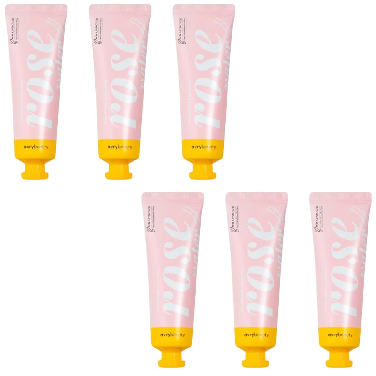 AVRYBEAUTY Rose Water Shea Butter Lotion Set 1.5 oz. - 6 Pack, Shea Butter Lotion for Dry Skin, Vegan Hand Cream for Women & Men Beauty & Personal Care AVRYBEAUTY