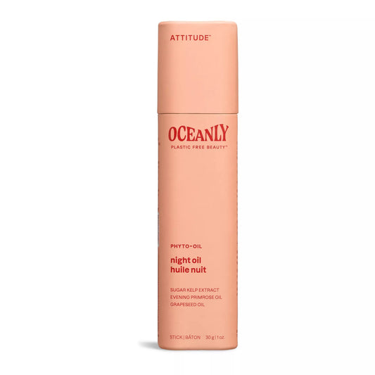 ATTITUDE Oceanly Night Oil Stick, EWG Verified, Plastic-free, Plant and Mineral-Based Ingredients, Vegan and Cruelty-free Beauty Products, PHYTO OIL Beauty & Personal Care ATTITUDE