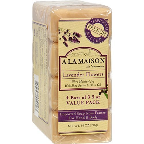 A La Maison Bar Soap Lvndr Flwr Value 4 Ct Beauty & Personal Care A LA MAISON