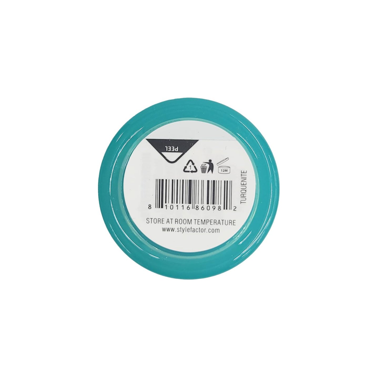 Style Factor Edge Booster Extra Strength and Moisture Rich Pomade 0.85oz Mini Travel Size (0.85oz, Pack of 1, Turquenite) Beauty & Personal Care Style Factor
