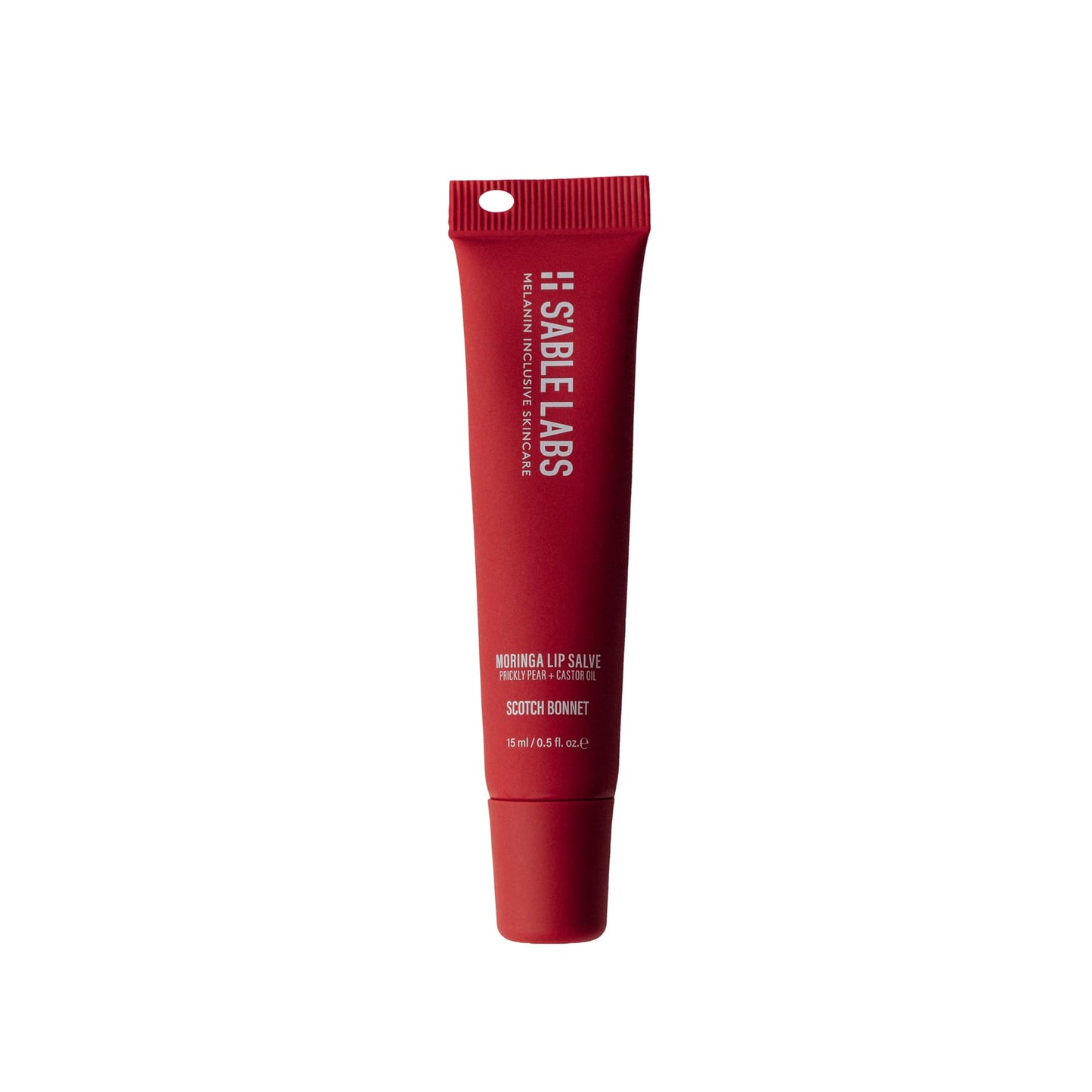 S'ABLE Labs - Moringa Lip Salve - Deeply Moisturize, Soften, Improve Lip Appearance - Prickly Pear + Castor Oil - Melanin-Inclusive Skincare (Scotch Beauty and Personal Care S'ABLE LABS