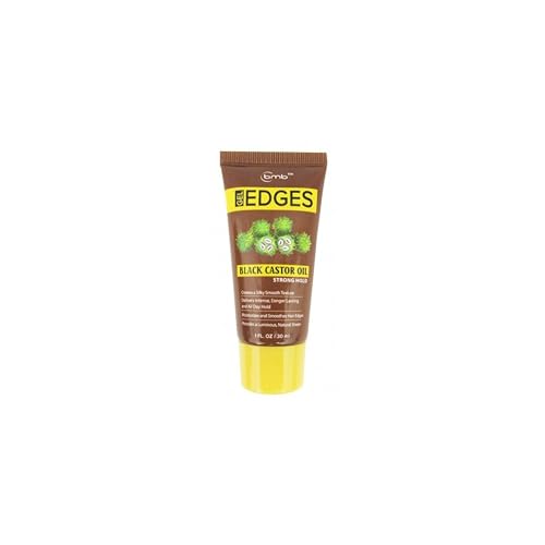 bmb Black Castor Oil Gel Edges 1oz + 1 Free Sample Beauty & Personal Care BMB