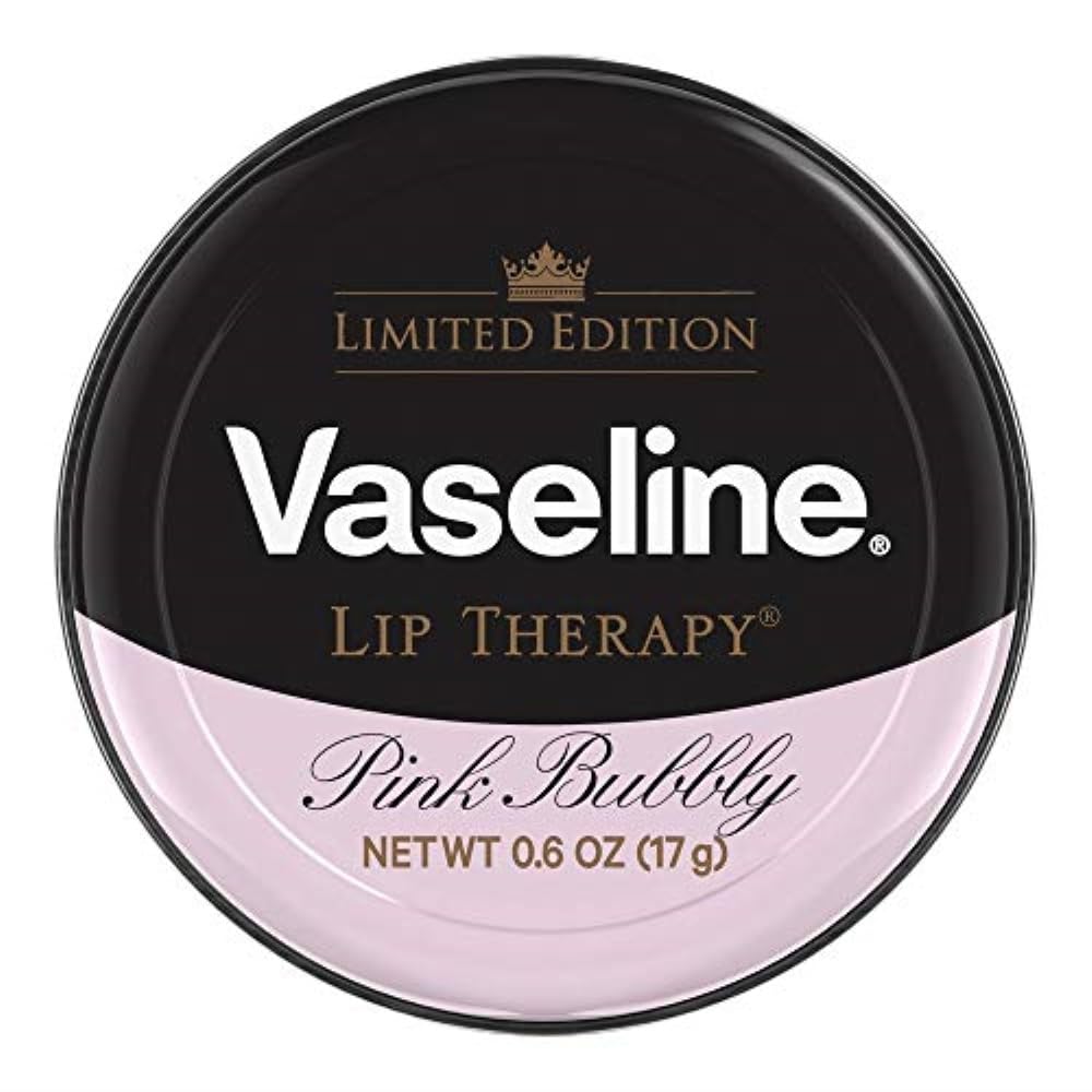 VASELINE Limited Edition Pink Bubbly Lip Therapy, 17g / 0.6 oz Beauty & Personal Care Vaseline