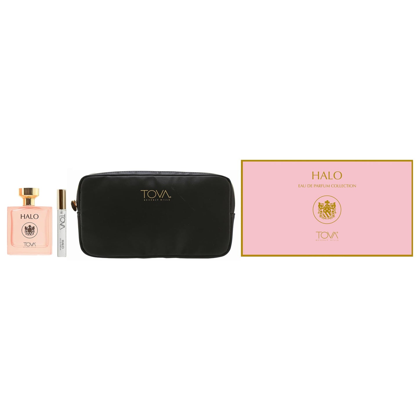 Tova Halo Ladies Set (3.3 EDP +.33 EDP Cosmetic Bag) Beauty & Personal Care Tova