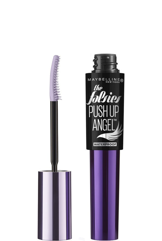 Maybelline The Falsies Push Up Angel Waterproof Mascara, Lengthening and Curling Make Up Formula, Very Black, 1 Count Beauty & Personal Care MAYBELLINE