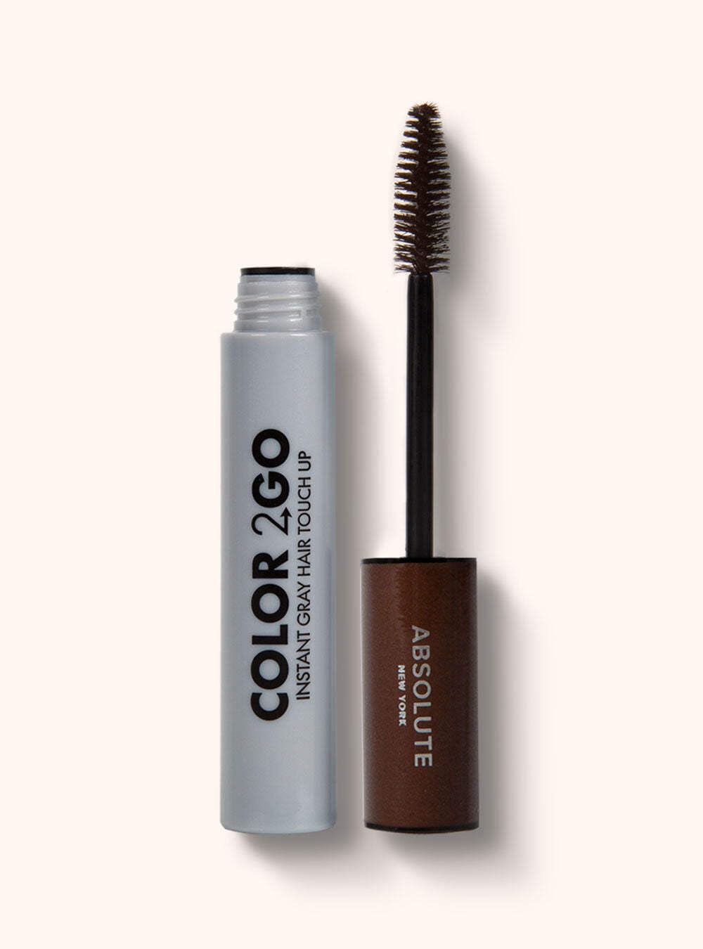 Absolute New York Color 2 Go Hair Mascara (HCHM01 Jet Black, .42 oz) Beauty & Personal Care Absolute New York