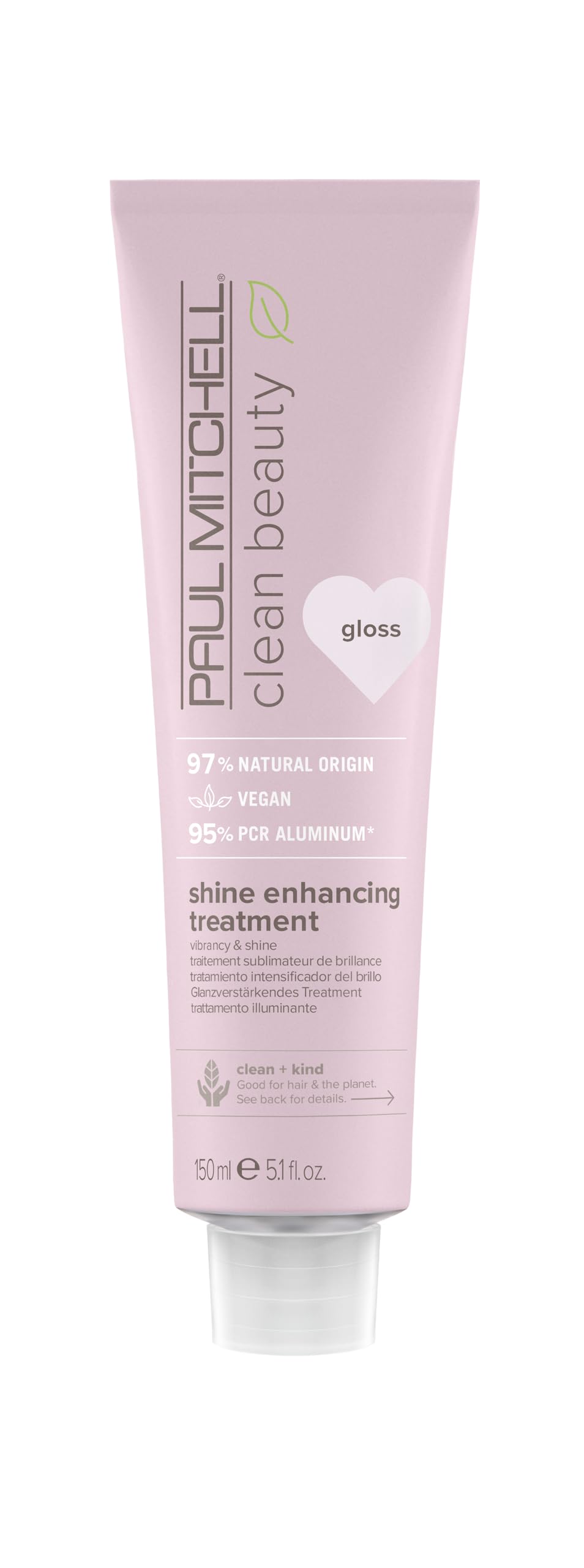 Paul Mitchell Clean Beauty Color-Depositing Treatment, For Refreshing + Protecting Color-Treated Hair, Gloss, 5.1 fl. oz. Beauty & Personal Care Paul Mitchell