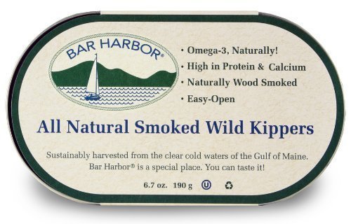 Bar Harbor Smoked Mackerel, 6.7-Ounce Cans (Pack of 12) Beauty & Personal Care Bar Harbor