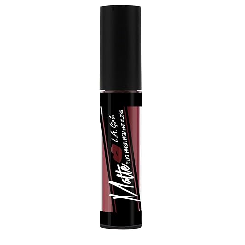 L.A. Girl Matte Flat Finish Pigment Gloss, Backstage,0.17 Ounce, GLG844 Beauty & Personal Care L.A. Girl