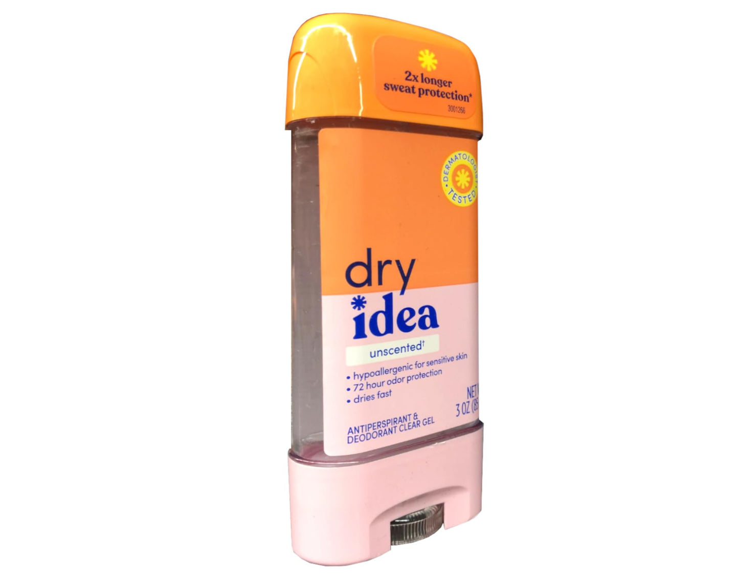 Dry Idea Unscented Gel Antiperspirant Deodorant 3 Ounce (Pack of 3) Beauty and Personal Care Dry Idea