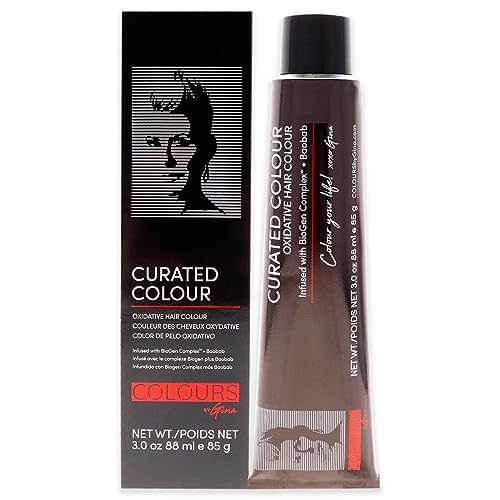 Colours By Gina Curated Colour - 5.35-5GM Light Golden Mahogany by Colours By Gina for Unisex - 3 oz Hair Color Beauty & Personal Care Colours By Gina