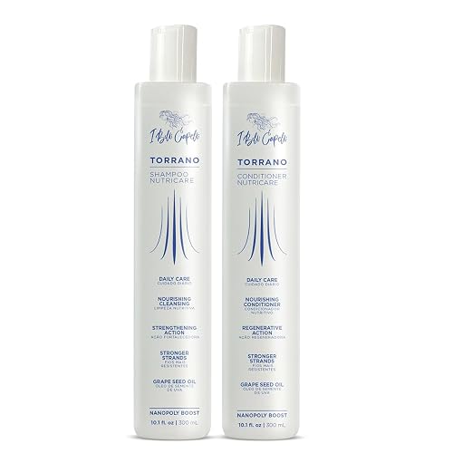 I Belli Capelli NutriCare Shampoo and Conditioner Set for Women and Men- Paraben & Petrolatum Free, Color Safe -Nourishing & Moisturizing for Dry Beauty & Personal Care I Belli Capelli