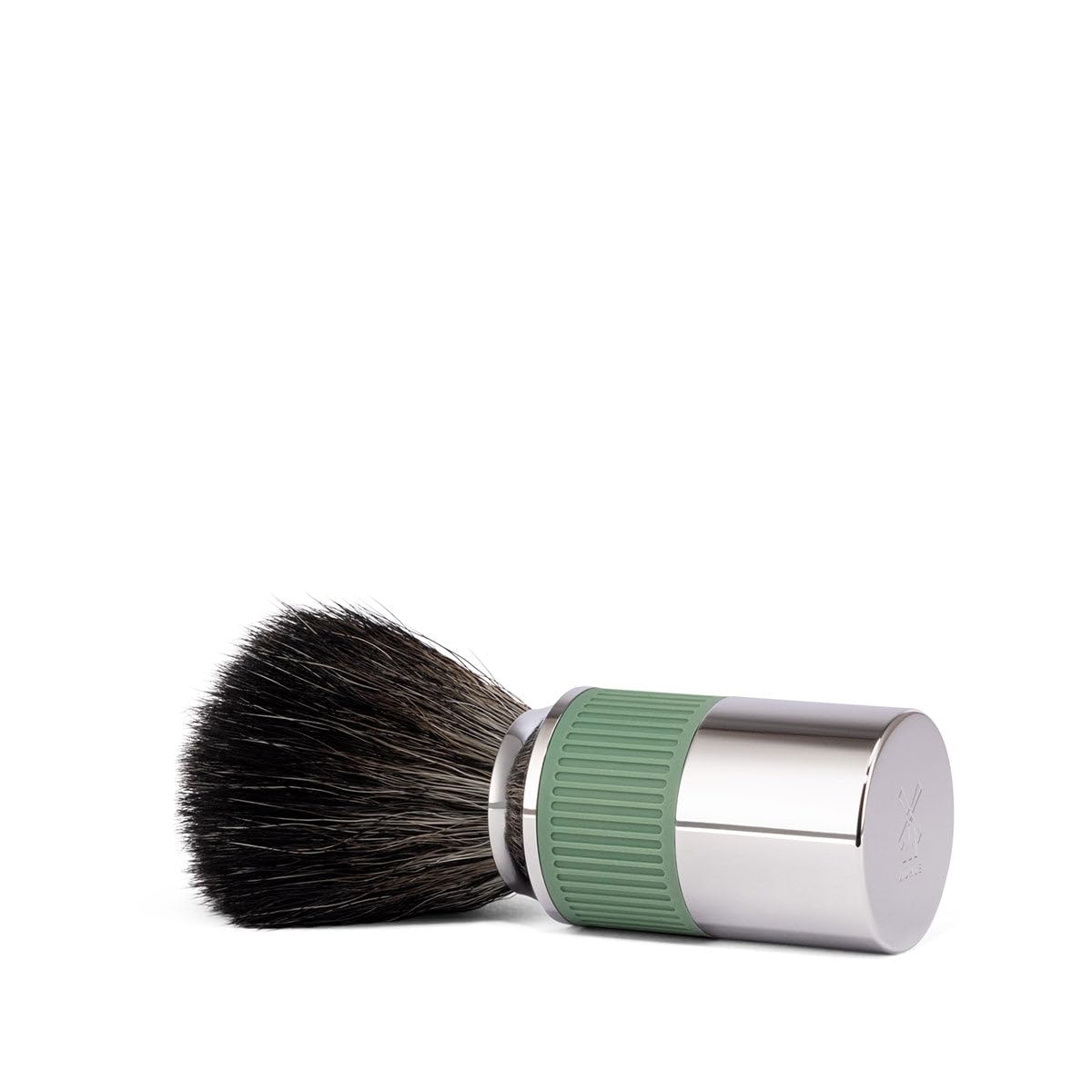 MÜHLE NEO shaving brush - Vegan Shave Brush for Shaving soaps and creams - sustainable eco-friendly and reusable - exfoliating shaving brush - chrome Beauty and Personal Care MÜHLE