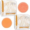 Luxiny Mango Shampoo and Conditioner Bar Set - Sulfate-Free, 1 Shampoo Bar (60g) & 1 Conditioner Bar (50g) for Normal/Dry Damaged Hair, Made in USA Beauty & Personal Care Luxiny
