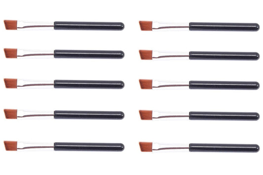 VOSAIDI 10pcs Eyebrow Portable Premium Quality Angled Eye Brow and Spoolie Mini Brush Beauty & Personal Care Vôsaidi