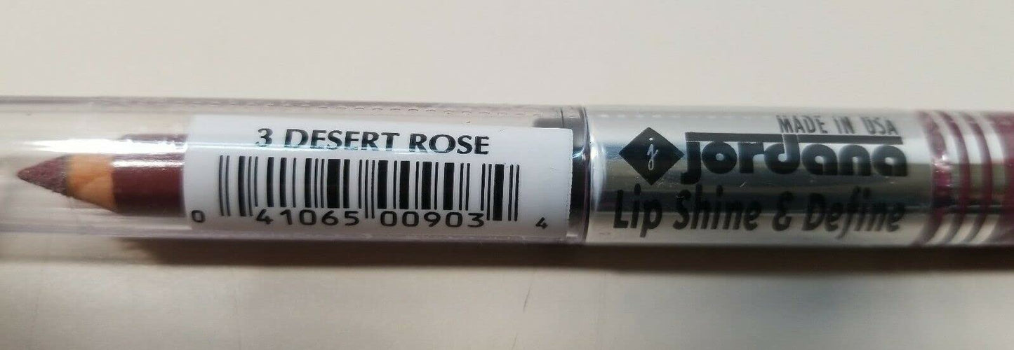 Jordana Lip Shine 03 Desert Rose 00903 Beauty & Personal Care Jordana