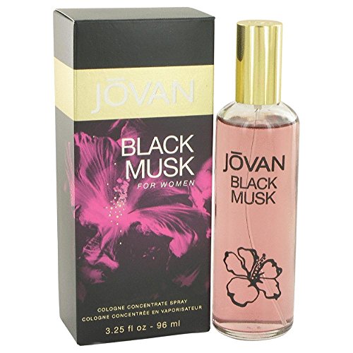 JOVAN BLACK MUSK by Jovan COLOGNE CONCENTRATE SPRAY 3.25 OZ for WOMEN Beauty & Personal Care Jovan