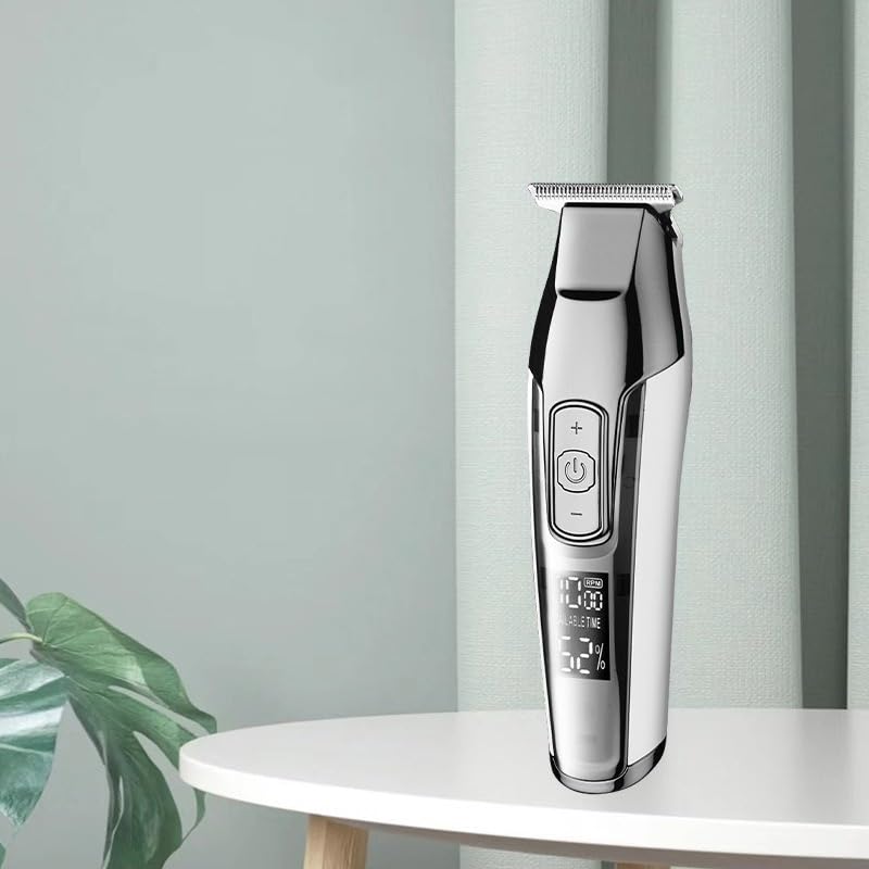NSUQOA JSEIAJB Silent Noise Reduction LED Power Digital Display Charging Engraving Electric Scissors Beauty and Personal Care NSUQOA