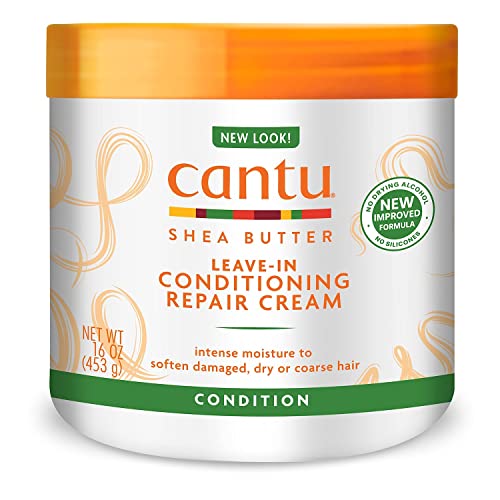 Cantu Shea Butter Leave-In Conditioning Repair Cream, 16 Ounce (Pack of 3) Beauty & Personal Care Cantu