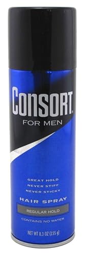 Consort Hair Spray 8.3 Ounce Regular Hold Aerosol (235ml) (2 Pack) Beauty & Personal Care Consort