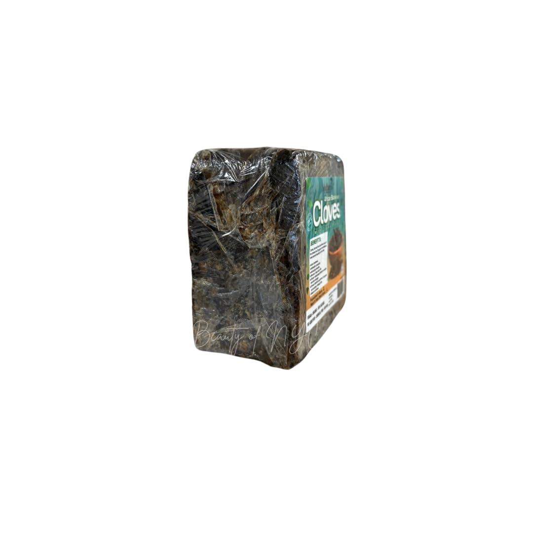 Aleheri's African Black Soap with Renewing Cloves -16 oz All Natural Organic Face & Body Wash for Dullness, Dark Spots & Rough Texture Beauty & Personal Care ALEHERI'S THE NATURE SECRET.