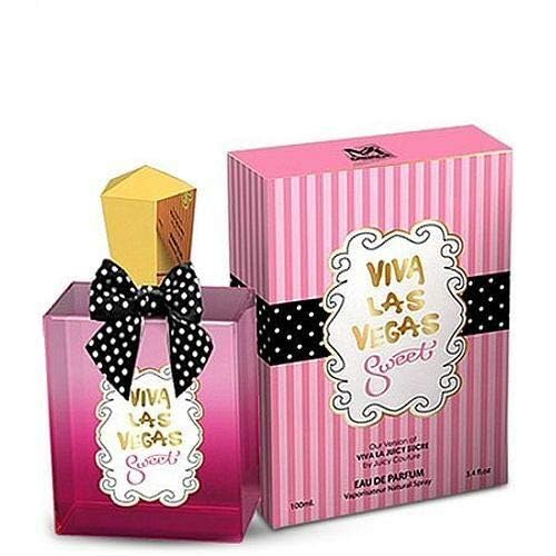 Viva Las Vegas Sweet Eau de Parfum by Mirage - 3.4 Fl Oz - Notes of Peach, Almond, Vanilla Beauty & Personal Care Mirage