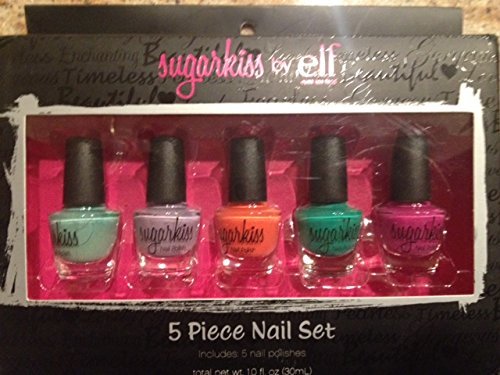 e.l.f. Sugarkiss 5-Piece Nail Polish Set Beauty & Personal Care e.l.f.