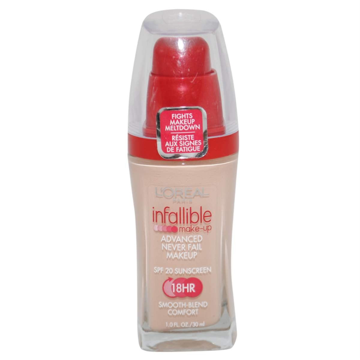L'oreal Infallible Advanced Never Fail Makeup, Nude Beige, 1-Fluid Ounce Beauty & Personal Care L'Oreal Paris
