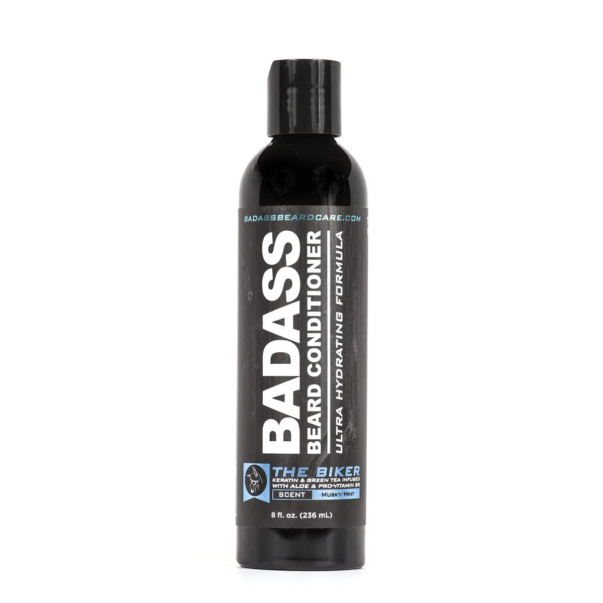 Badass Beard Care Beard Conditioner For Men - THE BIKER, 8oz - Made of Natural Ingredients for A Healthy, Soft, & Itch Free Beard and Mustache Beauty & Personal Care Badass Beard Care