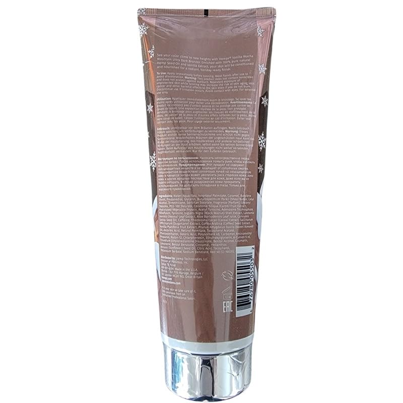 Hempz Vanilla Mocha Mountain Ultra Dark Bronzer 8.5oz Holiday Limited edition Beauty & Personal Care Hempz