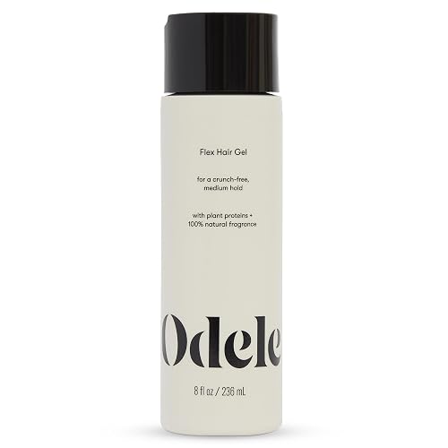 Odele Flex Hair Gel, Flexible Hold Styling Gel with Plant Proteins for All Hair Types + Textures, 8 Fl Oz Beauty & Personal Care Odele