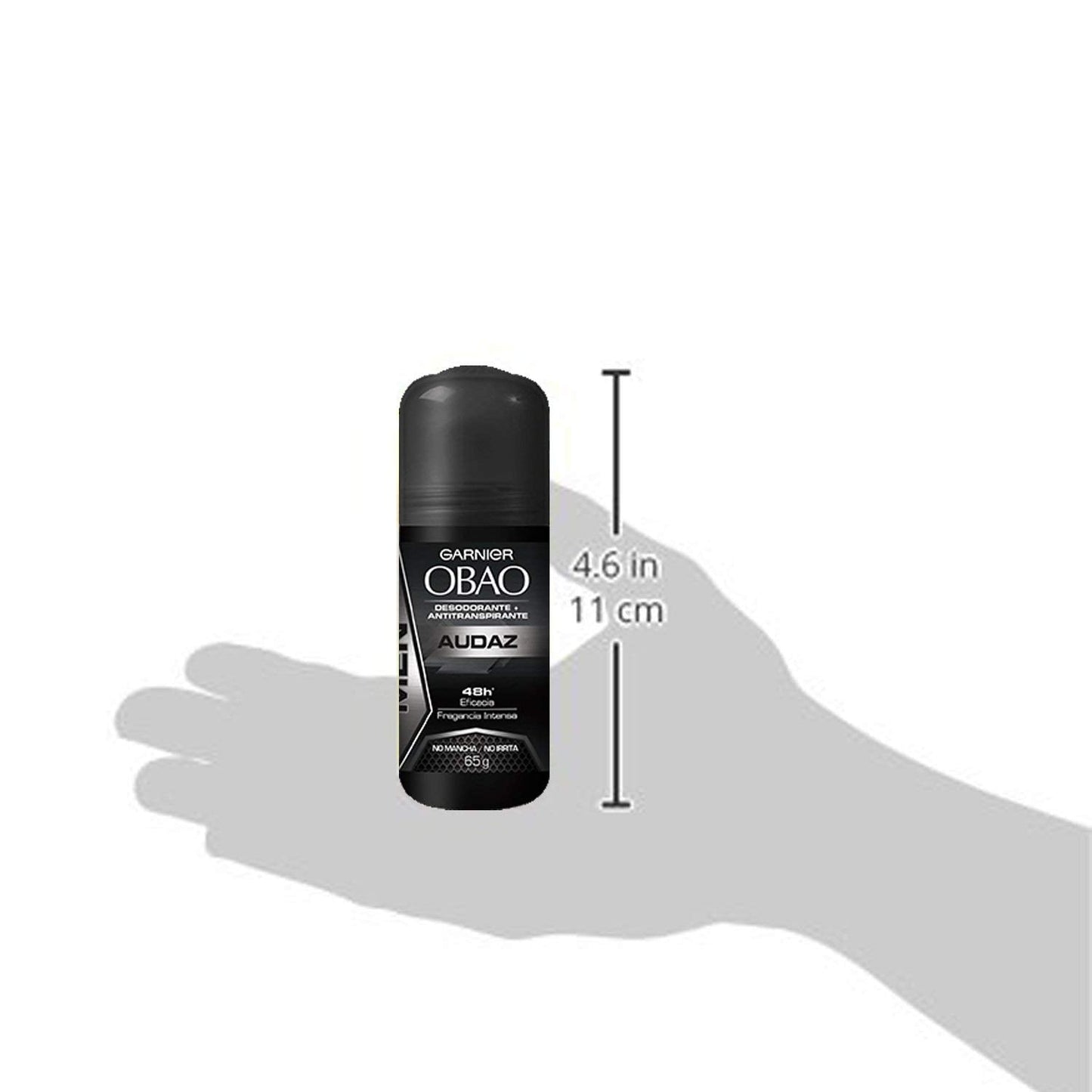 Garnier Obao AUDAZ 24h Deodorant Roll On for Men 2.3 oz. (6 Pack) iwgl Beauty and Personal Care Garnier