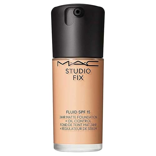 Studio Fix Fluid SPF 15 24Hr Matte Foundation Plus Oil Control - C4 by MAC for Women - 1 oz Foundation Beauty & Personal Care MAC