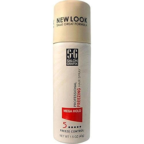 Salon Grafix Freezing Hair Spray, Mega Hold, 1.50 oz. Beauty & Personal Care Salon Grafix