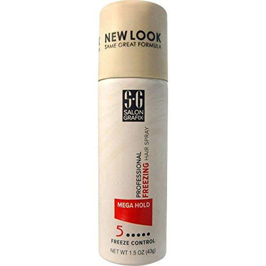 Salon Grafix Freezing Hair Spray, Mega Hold, 1.50 oz. Beauty & Personal Care Salon Grafix