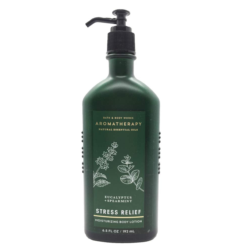 Bath & Body Works Aromatherapy Stress Relief - Eucalyptus-Spearmint Unisex Body Lotion 6.5 oz Beauty & Personal Care Bath & Body Works
