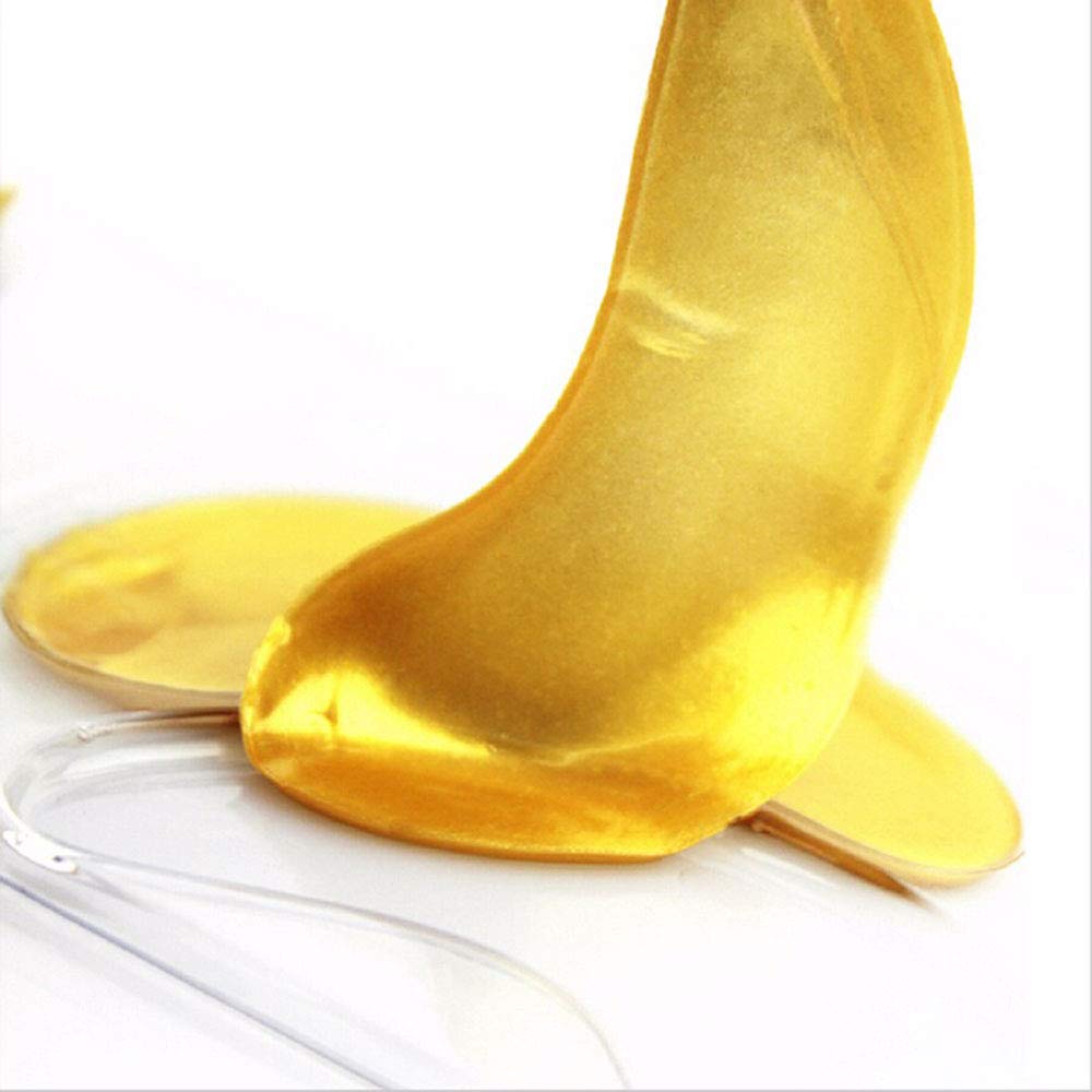 VeniCare Anti Aging Crystal 24K Gold Powder Gel Collagen Eye Masks Sheet Patch (20 Pairs) Beauty & Personal Care VeniCare