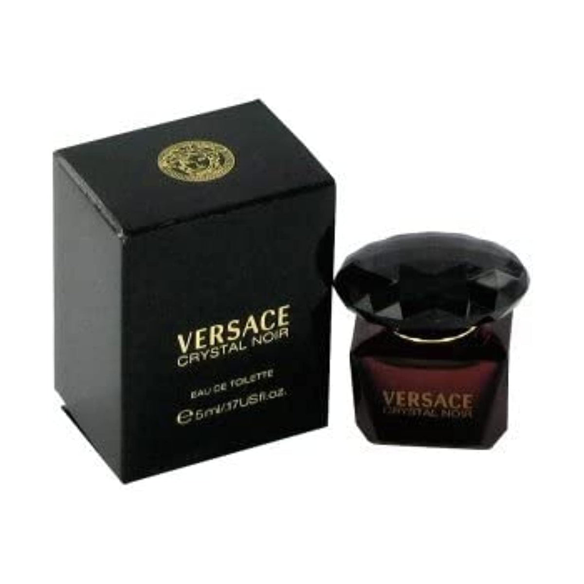Versace Crystal Noir for Women Eau de Toilette Mini, 0.17 Ounce Beauty & Personal Care Versace