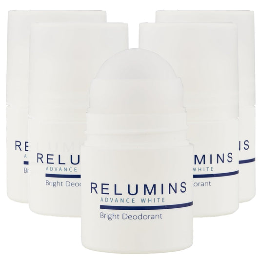 Relumins Advance Natural Brightening Deodorant for Dark Underarms, Roll On Deodorant for Women and Men with Glutathione, Kojic Acid, and Witch Hazel Beauty and Personal Care Relumins