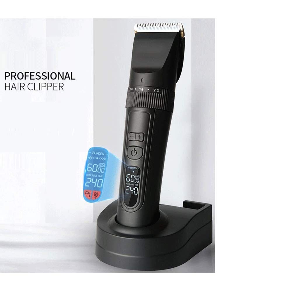 ZUIAI Professional Ceramic Blade Hair Clipper For Men's Hair Clipper Men's Hair Clipper Black Shaving Machine Beauty and Personal Care ZUIAI