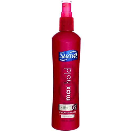 Suave Hairspray Max Hold 11 Ounce Unscented Pump (Pack of 6) Beauty & Personal Care Suave